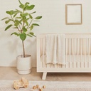 Babyletto Hudson 3-in-1 Convertible Crib With Toddler Bed Conversion Kit Washed Natural