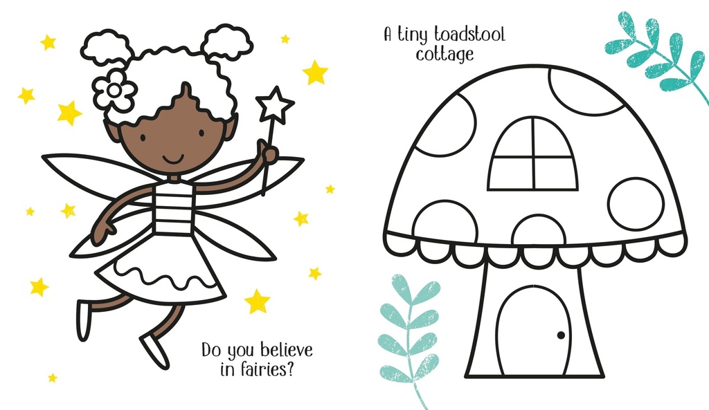 First Colouring Fairies and Pixies
