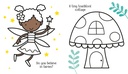 First Colouring Fairies and Pixies
