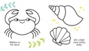 First Colouring Seashore
