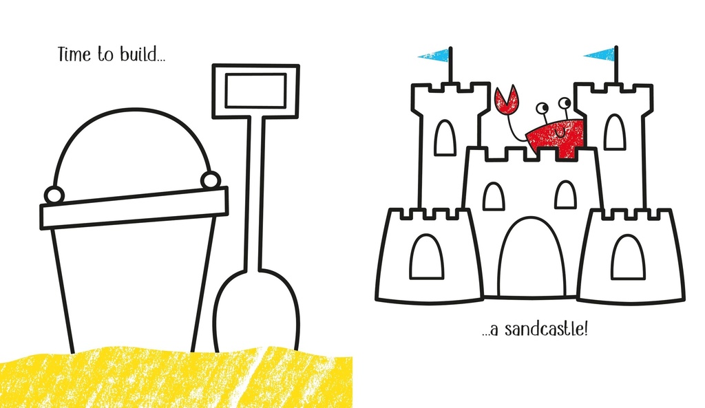 First Colouring Seashore