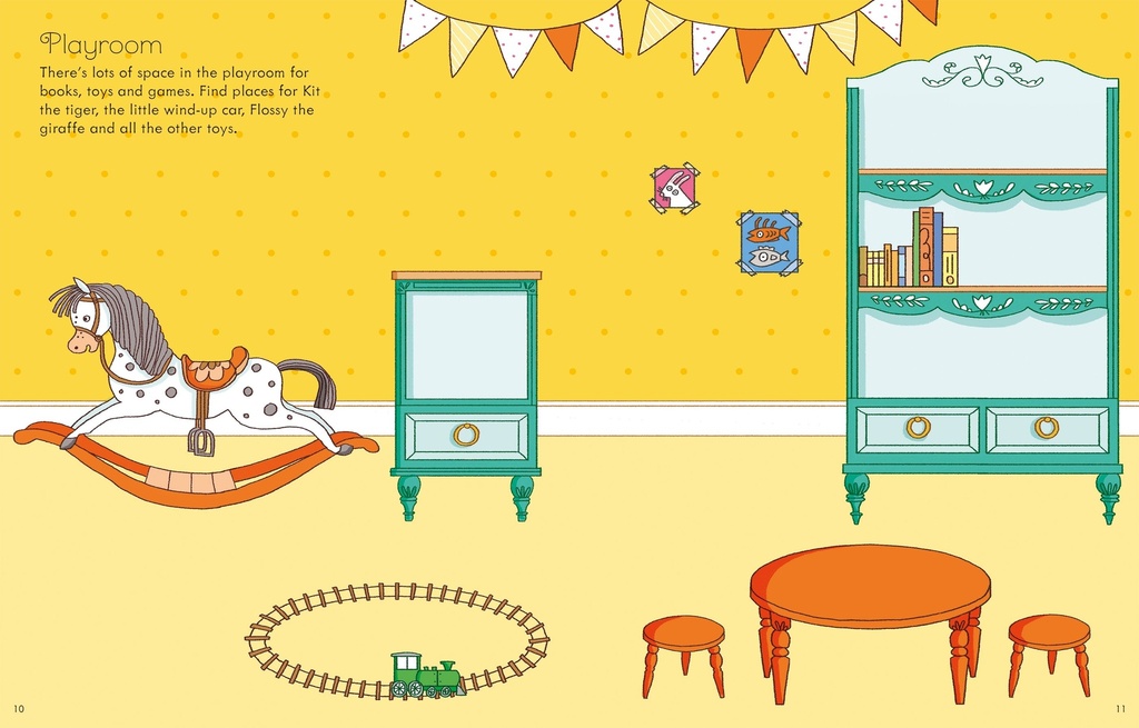 First Sticker Book Doll's House