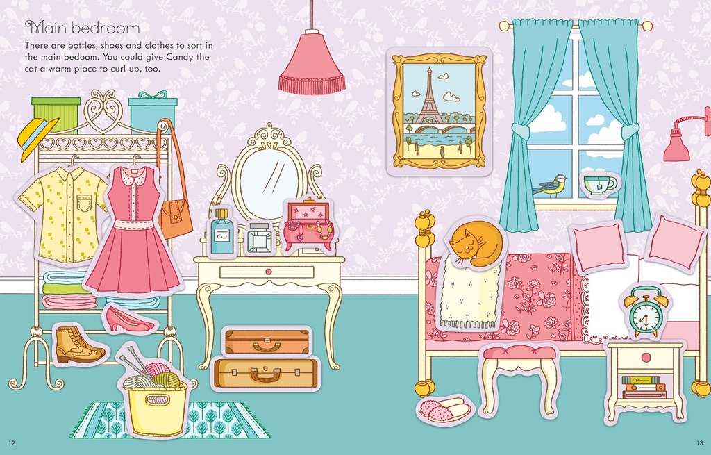 First Sticker Book Doll's House