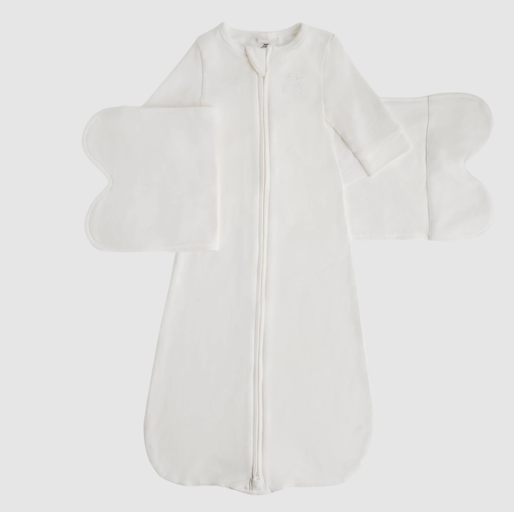 Butterfly Swaddle Ivory White Small 7-12lbs
