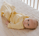 Butterfly Swaddle Mellow Yellow Medium 12-17lbs