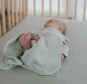 Butterfly Swaddle Sage Green Small 7-12lbs