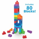 Mega Bloks First Builders Big Building Bag Blue