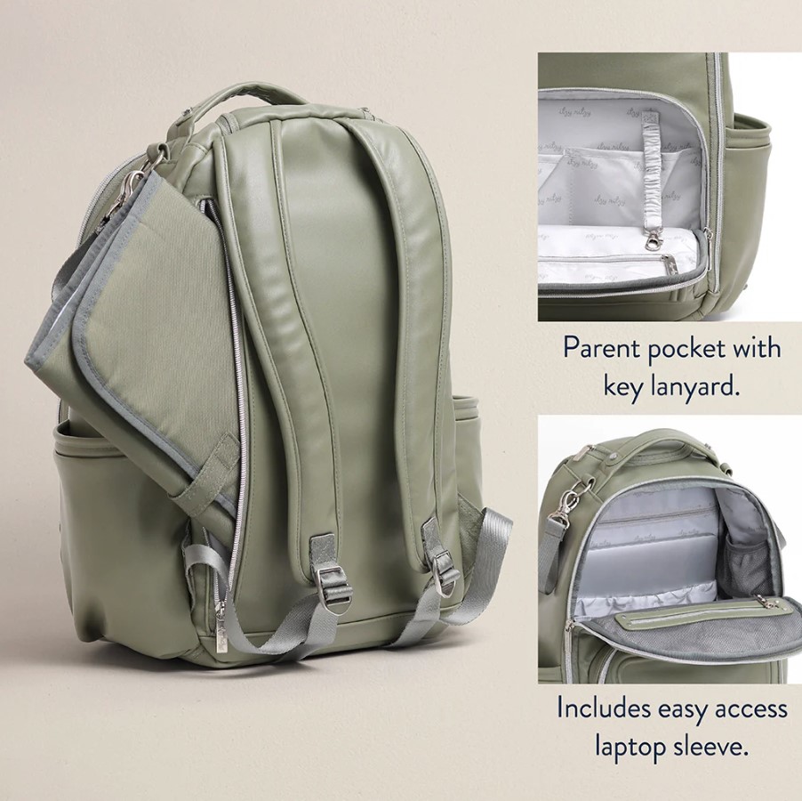 Boss Plus Diaper Bag Backpack Matcha