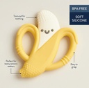 Chew Crew Silicone Handle Teether Beckett Banana