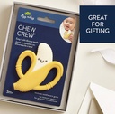 Chew Crew Silicone Handle Teether Beckett Banana