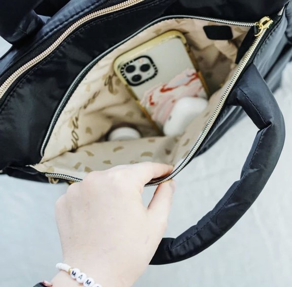 Dream Convertible Diaper Bag Black