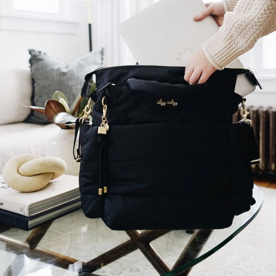 Dream Convertible Diaper Bag Black