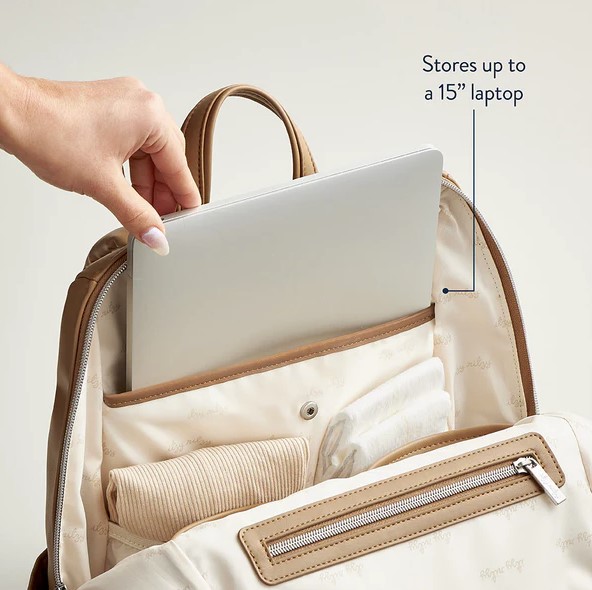 Eras Diaper Backpack Chai Latte
