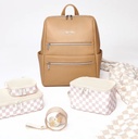 Eras Diaper Backpack Chai Latte