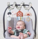 Itzy Bitzy Spiral Car Seat Toy Farm
