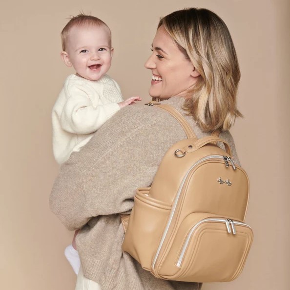 Itzy Mini Plus Diaper Bag Chai Latte