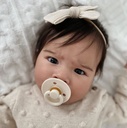 Itzy Natural Rubber Pacifier Buttercream & Toast 2pk