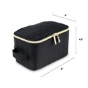 Itzy Ritzy Packing Cube Black & Gold