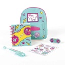 Retro Gamer Mini Backpack with Stationery Assorted