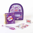 Retro Gamer Mini Backpack with Stationery Assorted