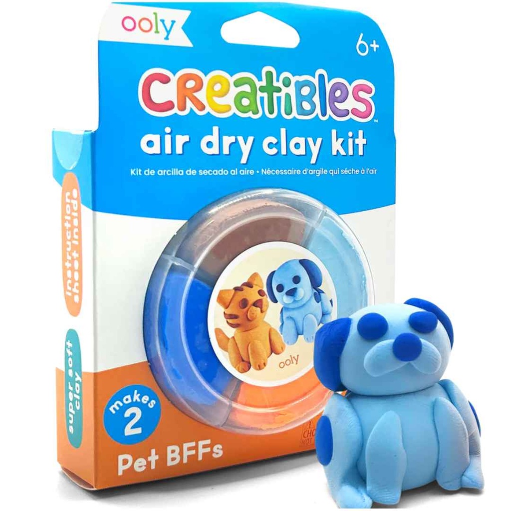 Creatibles D.I.Y. Air-Dry Clay Kit: Pet BFFs