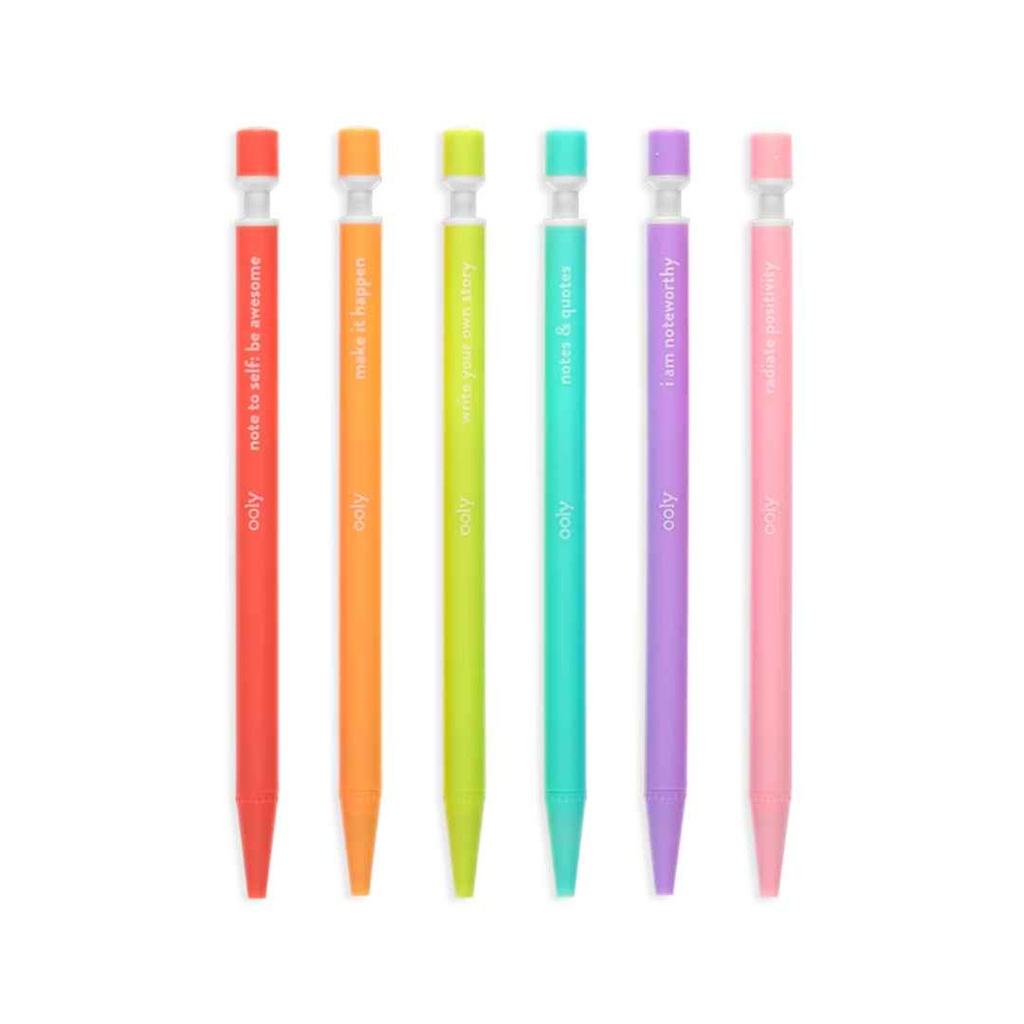 Noted! Graphite Mechanical Pencils 6pk
