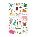 Stickiville Standard - Zoo Crew Puffy Stickers