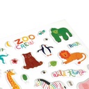 Stickiville Standard - Zoo Crew Puffy Stickers