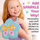 Bubble Gems Super Sticker Butterfly