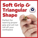 Jumbo Grip Graphite No. 2 (B) EcoPencils 2ct