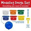 Little Creatives Modelling Dough 6pk