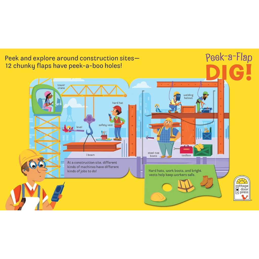Peek-a-Flap, Dig!