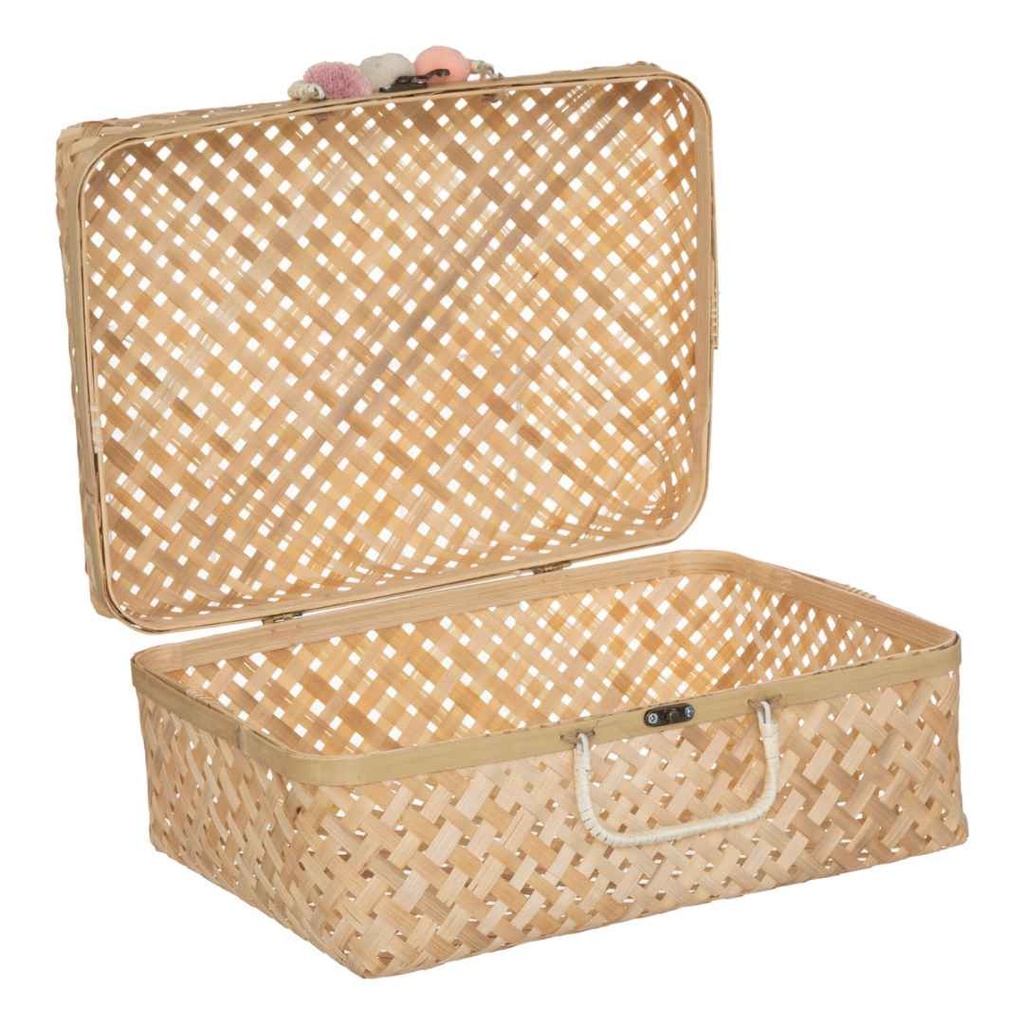Bamboo Campagne Suitcases 2pc