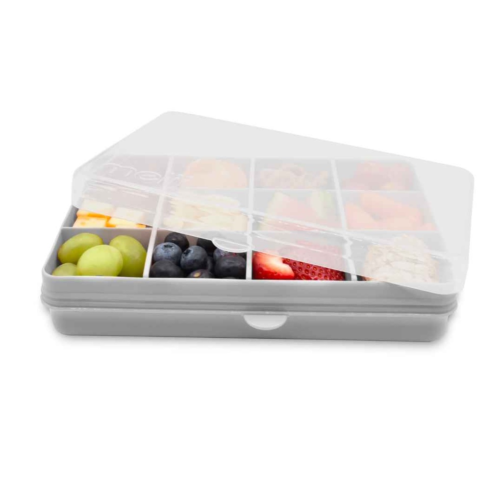 Melii Snackle Box Grey Regular
