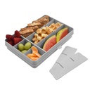 Melii Snackle Box Grey Regular