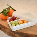 Melii Luxe Snackle 6-Compartment Ivory