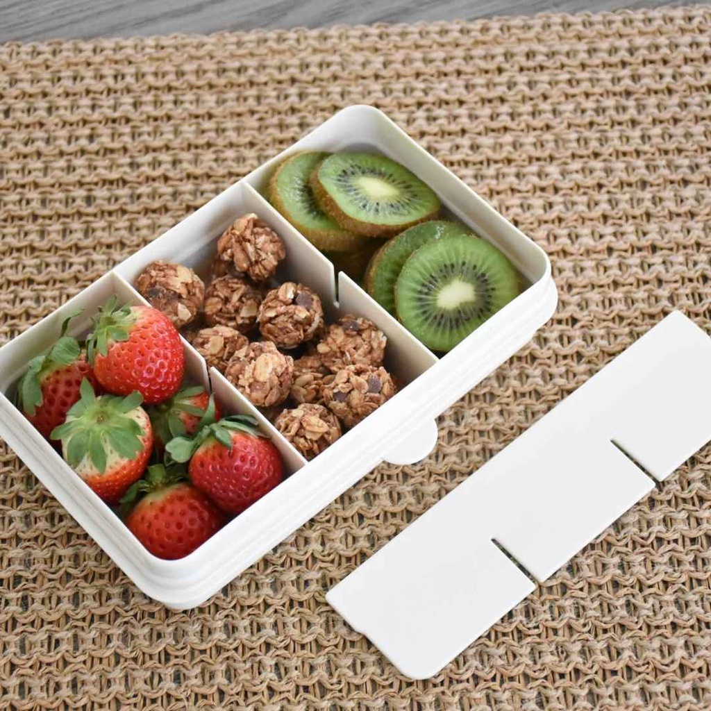 Melii Luxe Snackle 6-Compartment Ivory