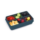 Melii Luxe Snackle 6-Compartment Blue