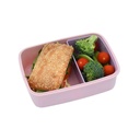 Melii Bento Box with Removeable Divider Pink