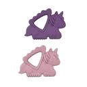 Melii Luxe Silicone Teether Unicorn 2pk