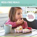 Melii Luxe Silicone Suction Plate Unicorn