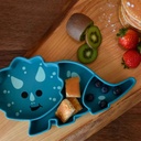 Melii Luxe Silicone Suction Plate Dinosaur