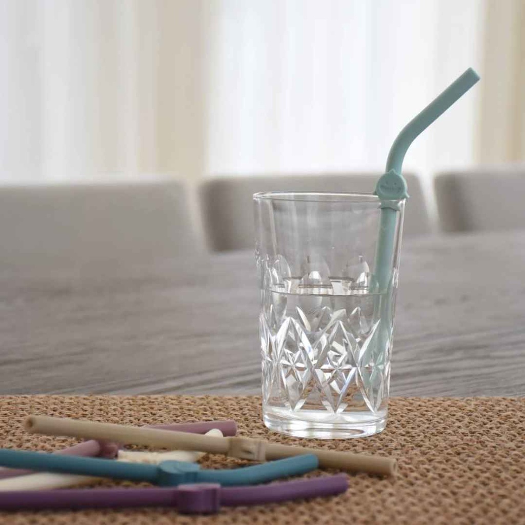 Melii Luxe Silicone Straws 6pc