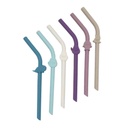 Melii Luxe Silicone Straws 6pc