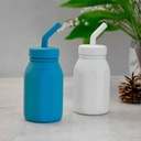 Melii Luxe Silicone Milk Bottle Blue