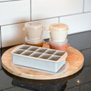 Melii Luxe Silicone Food Tray Grey