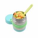 Melii Fidget Thermos Blue & Mint 10oz