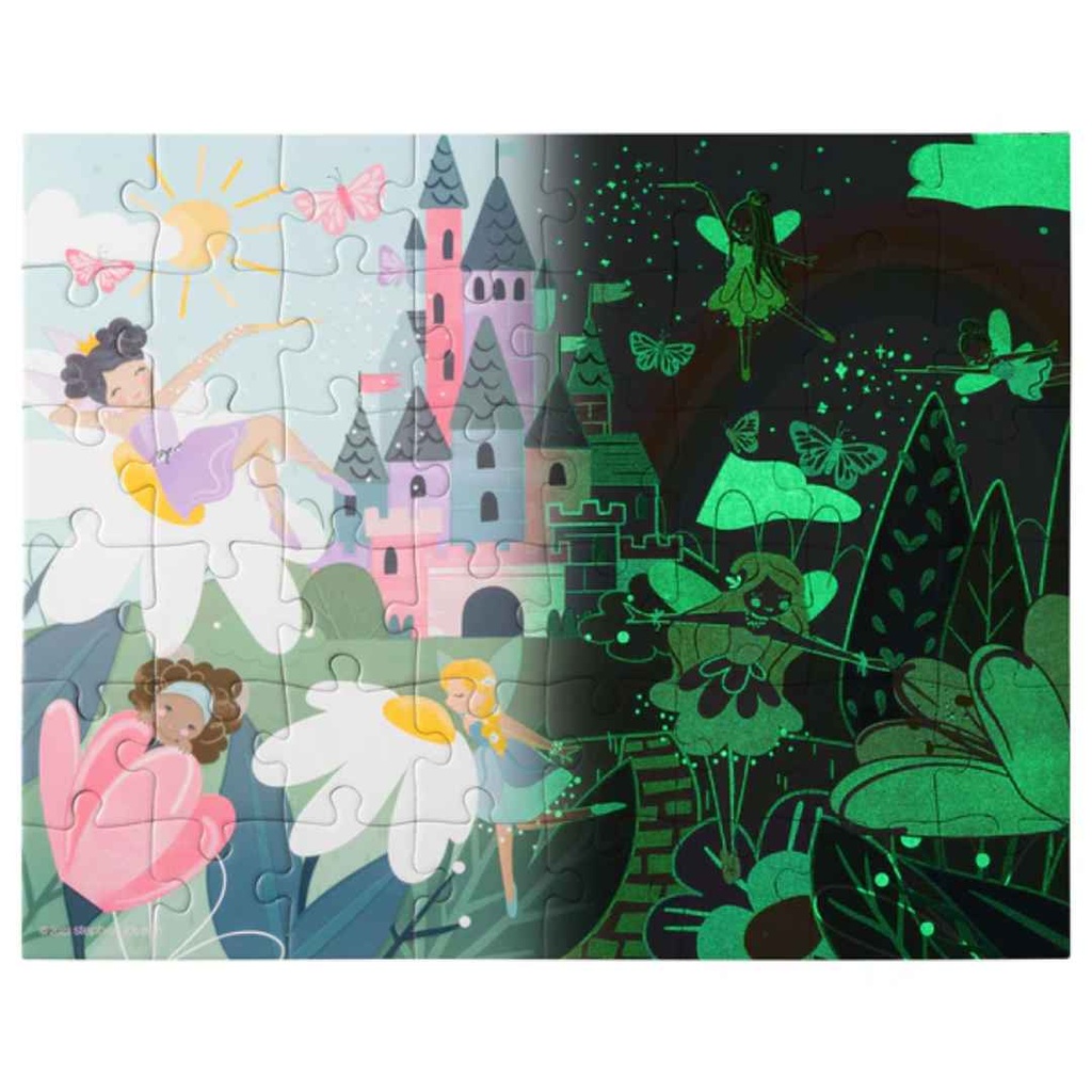 Canister Puzzle Glow in The Dark Fairy Princess