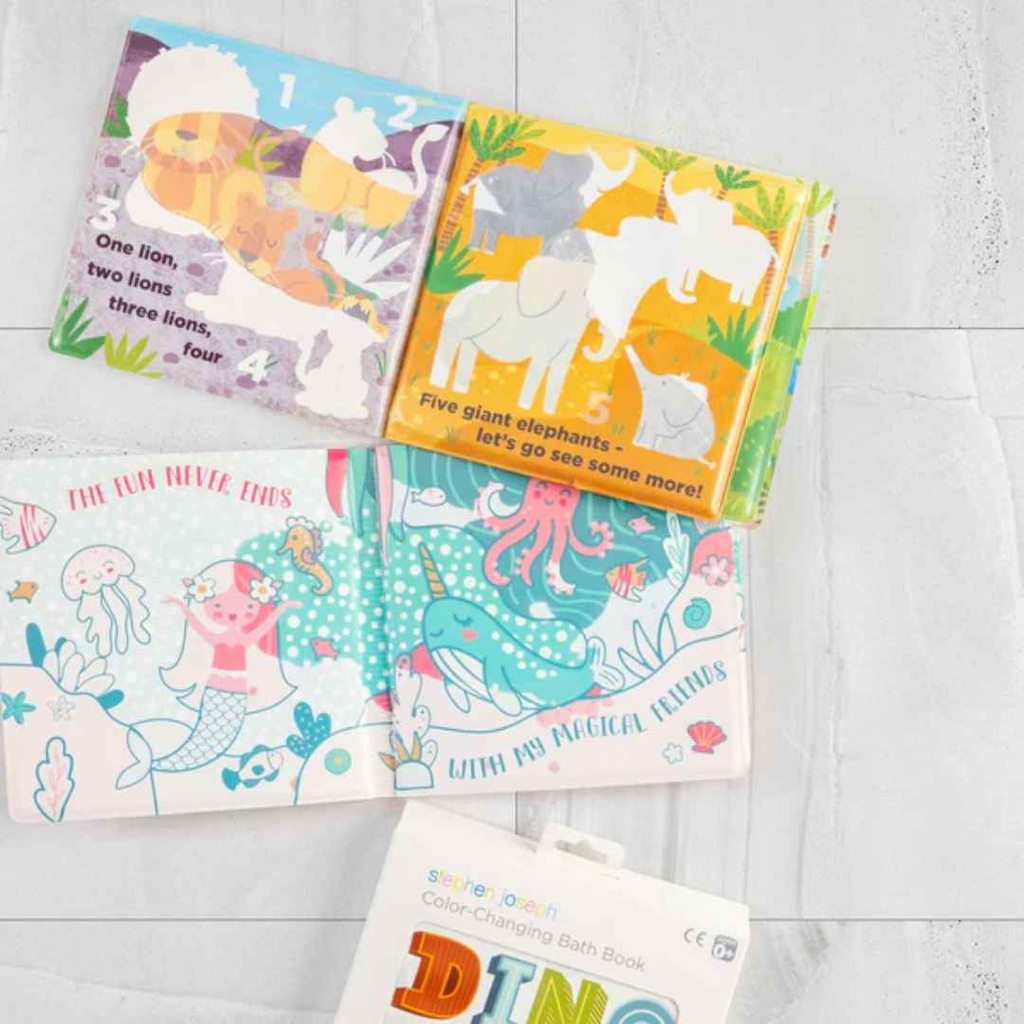 Color Changing Bath Book Zoo