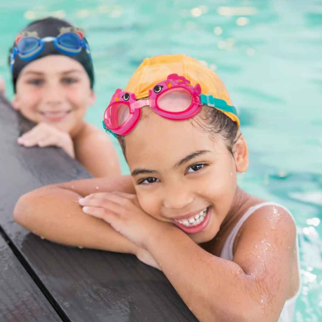 Swim Goggles Flower